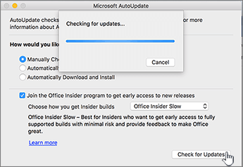 Microsoft office for mac update download
